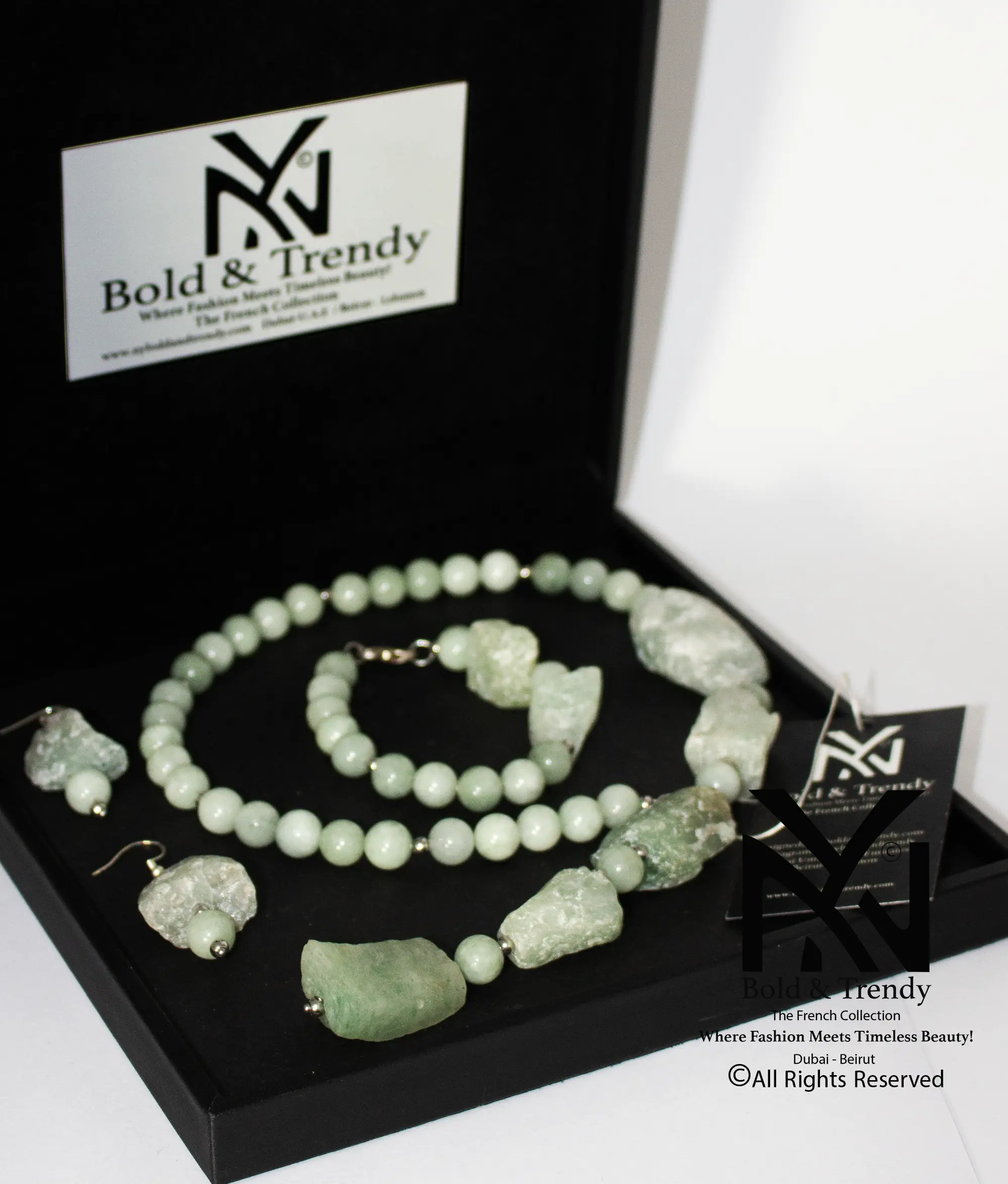  Complete Set Natural Uncut Rough Natural Cloudy Green Jade Stone 1