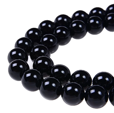 Natural Black Onyx From NY Bold & Trendy