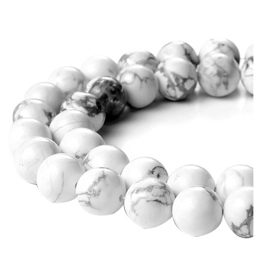 Natural Howlite From NY Bold & Trendy