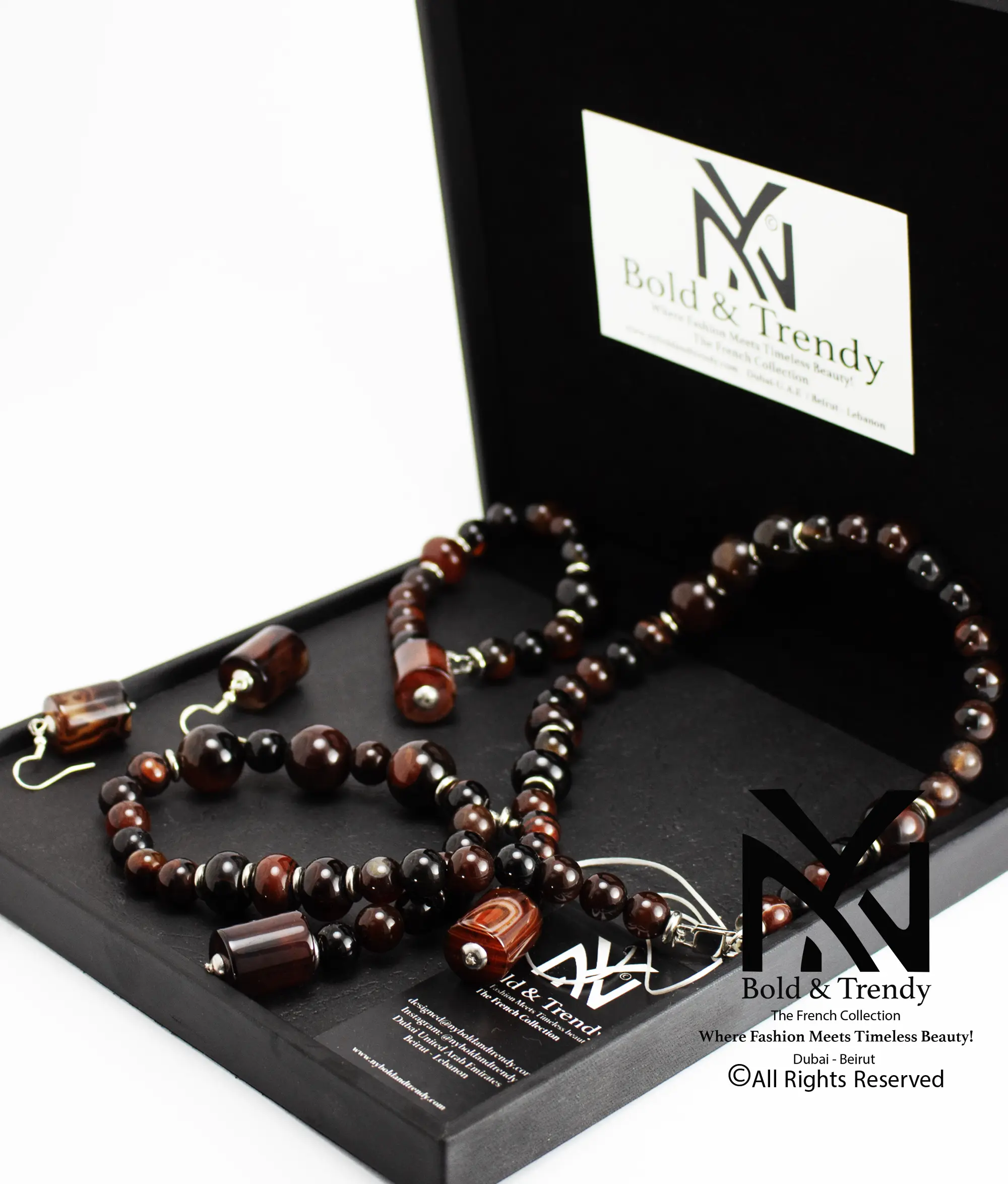  Complete Set Mix Of Rare Agate Black Australian Mexican Red Fire Orange Peach Yamani and Silver 1