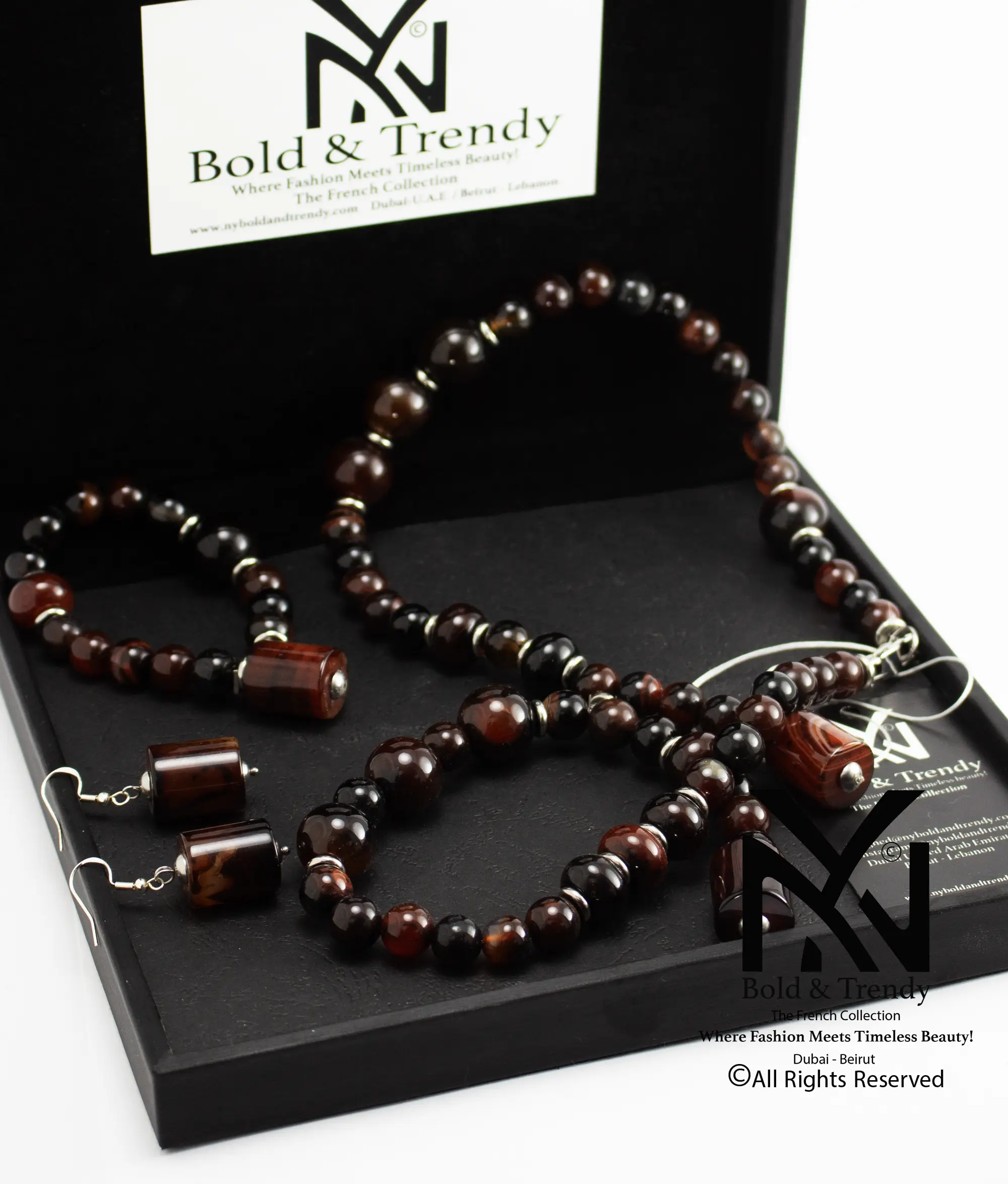  Complete Set Mix Of Rare Agate Black Australian Mexican Red Fire Orange Peach Yamani and Silver 1