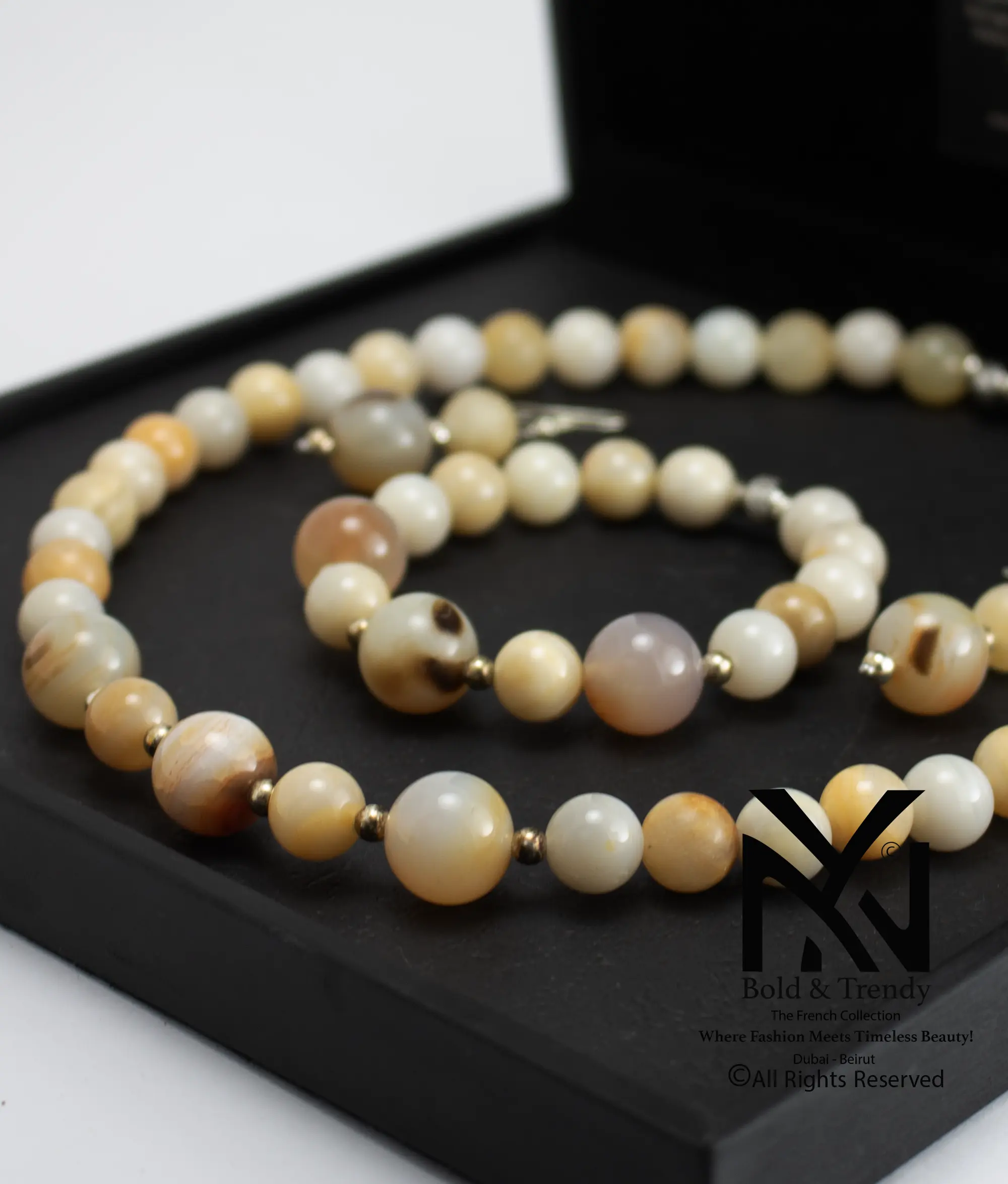  Complete Set Natural Rare Brazilian Ivory Agate 1